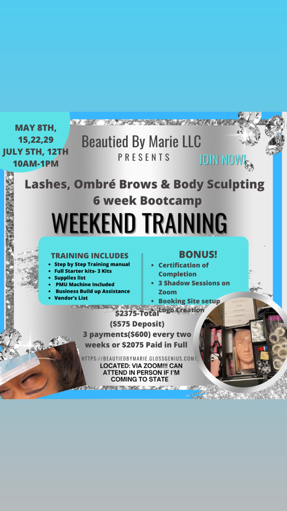 Lash, Ombré Brows, Body Sculpting