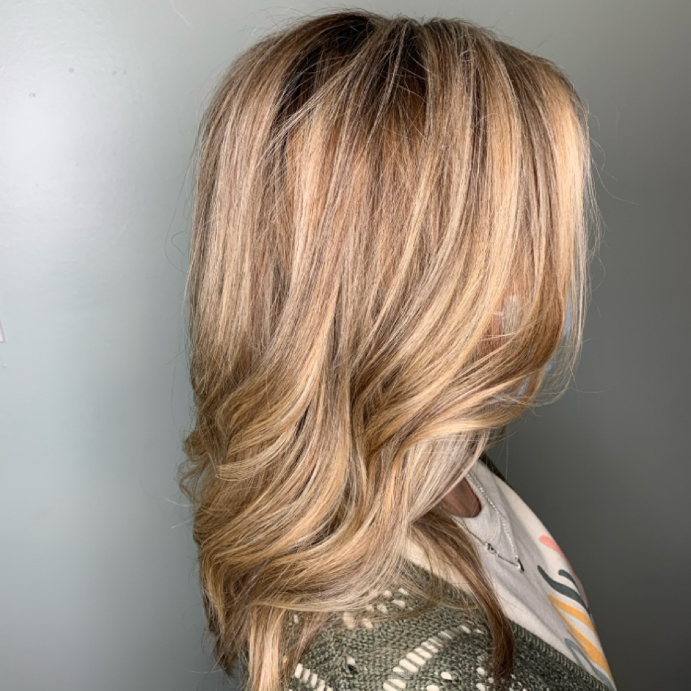 Partial Highlight at Ashley Pfeiffer - Hairstylist in Hartselle, AL