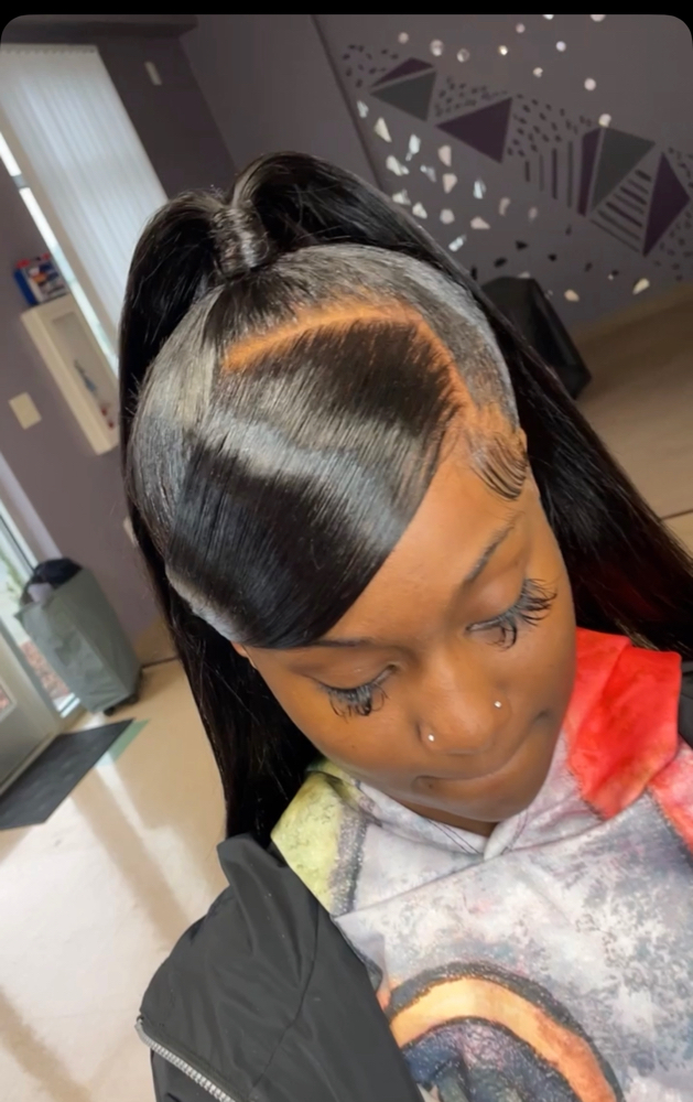 Lace Touch Up & Restyled