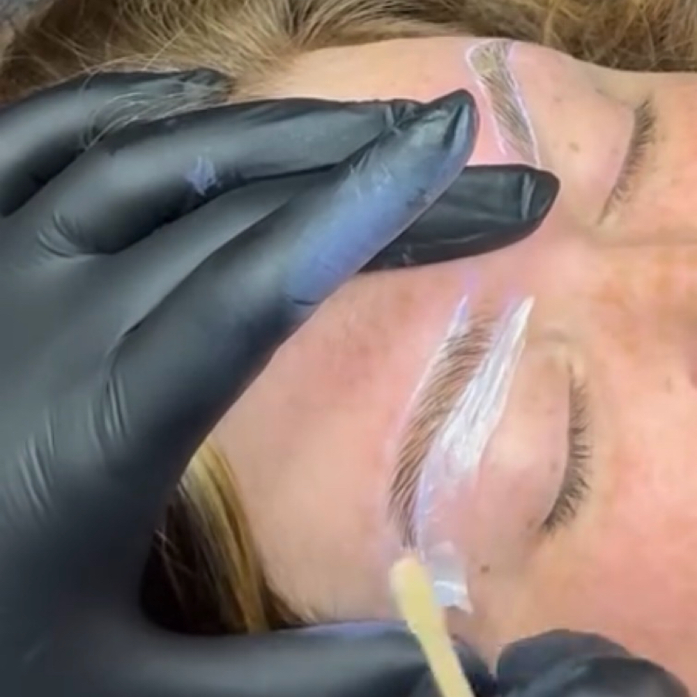 Brow clean up at Face by Isaac in Austin, TX