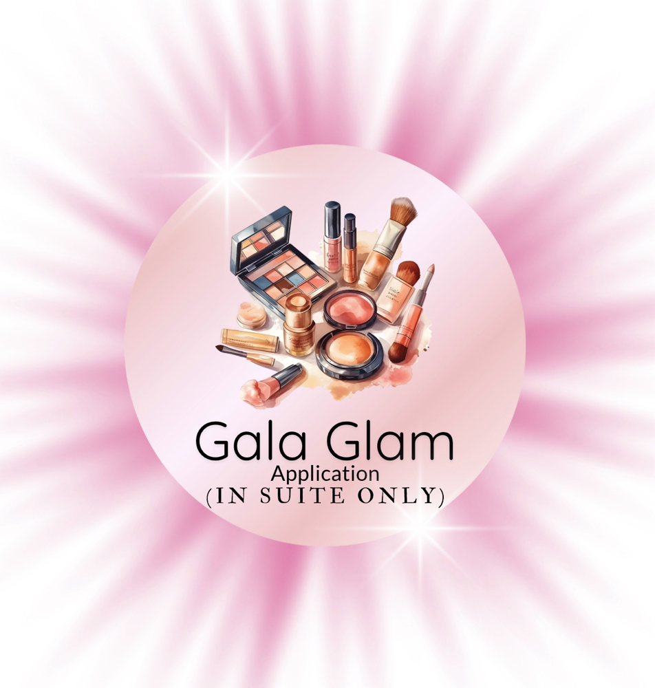 Gala Glam Application (In Suite)