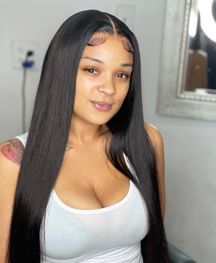 Lace Closure Wig Install