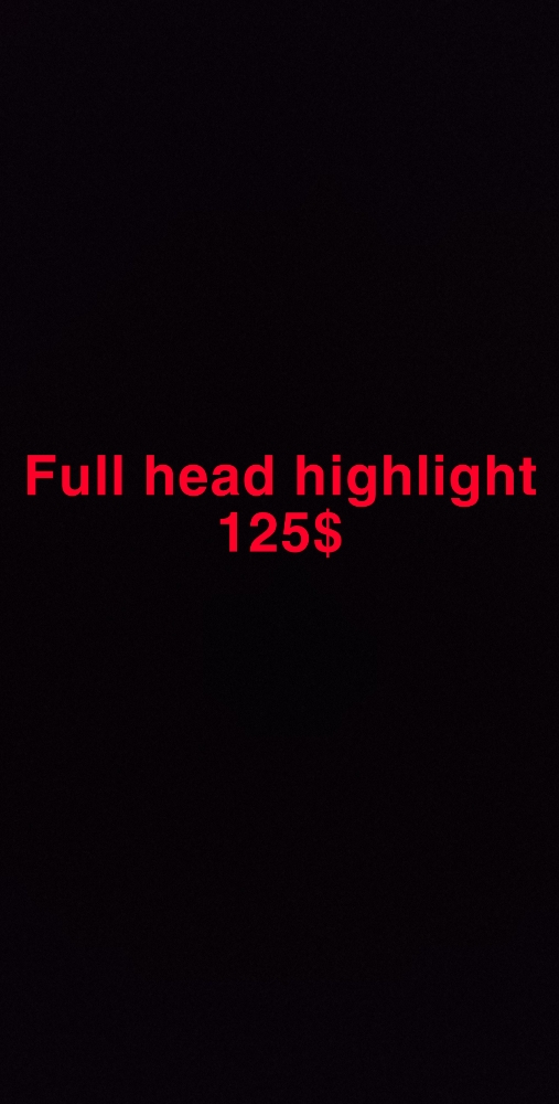 Full Head Highlights