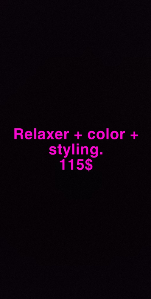 Relaxer+Color+Style