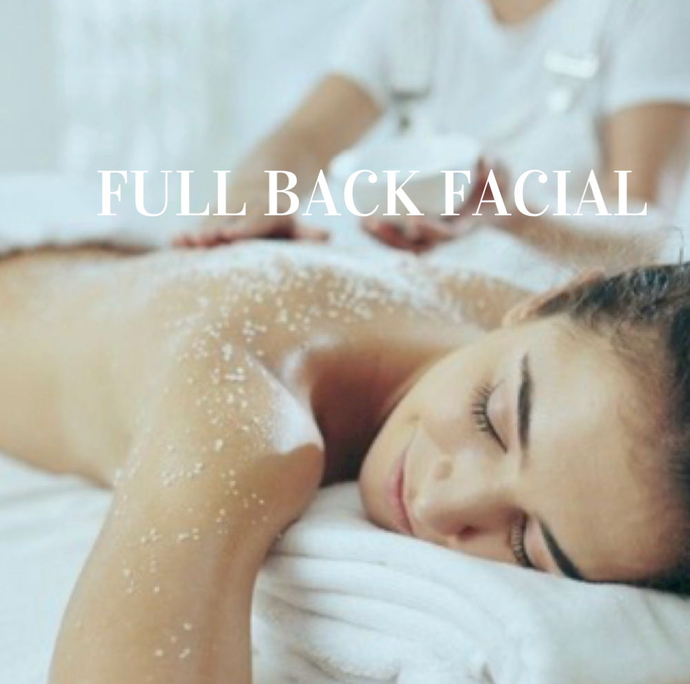 I Got Your Back -Back Facial 45min