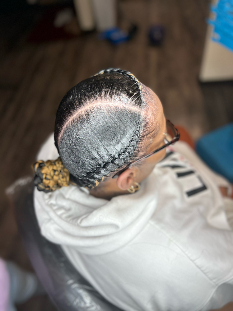 2 Feed In Braids at BraidsByChardonnay in Milwaukee, WI