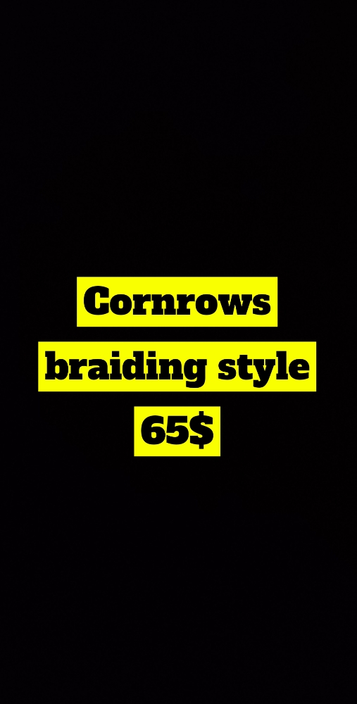 Cornrow Braiding