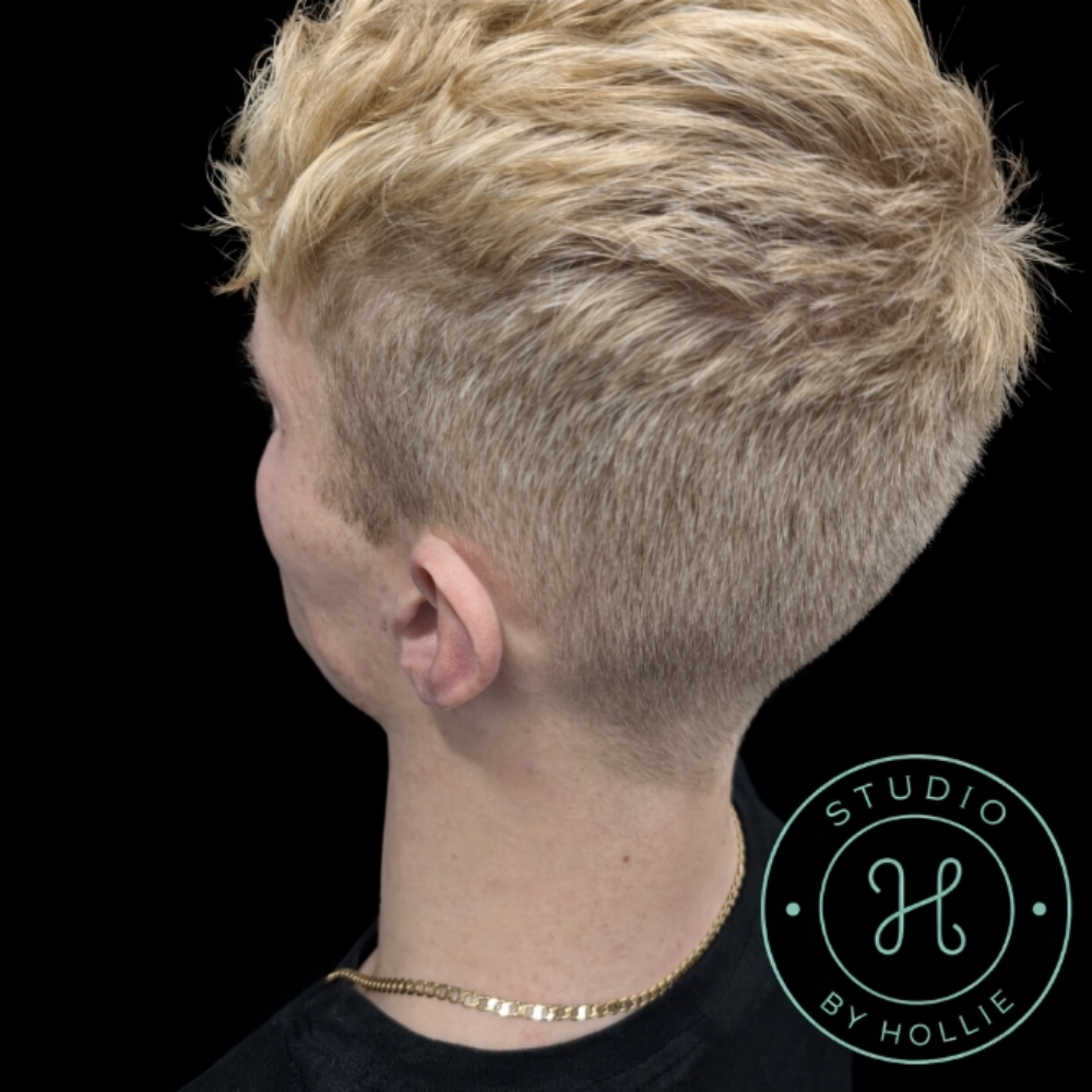 Boys 13-16 haircut at Studio H BY Hollie in North Olmsted, OH