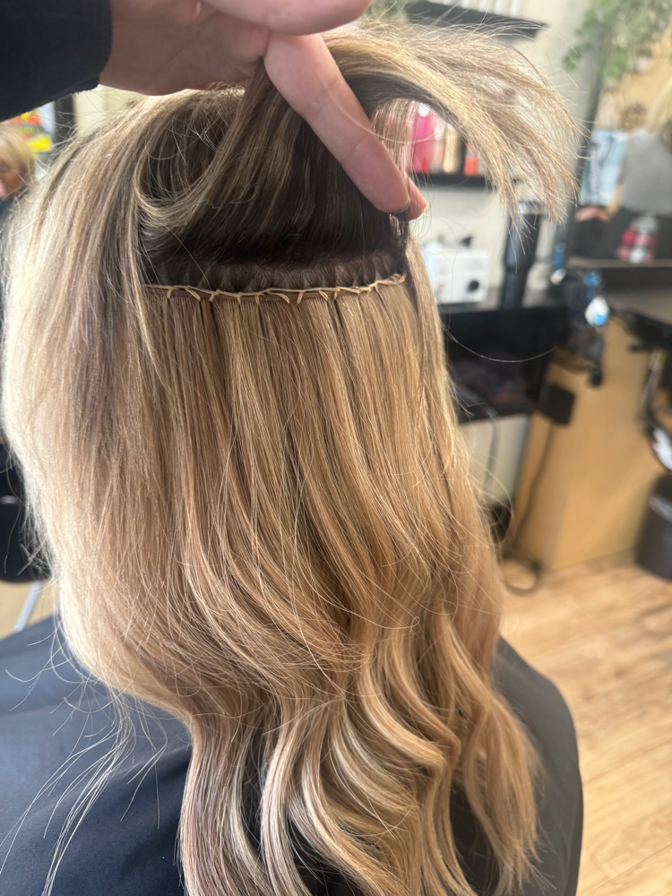 Two Rows Of Sew In Extensions