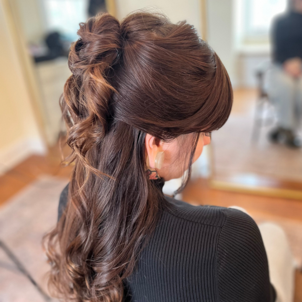 Updo at Nine Lives Studio in Knoxville, TN
