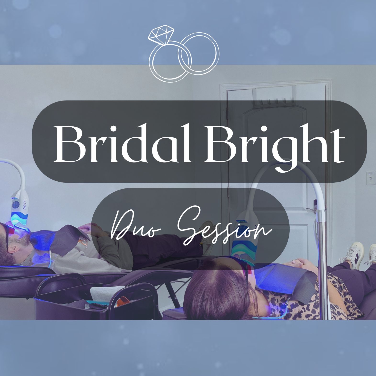 Bridal Bright Duo Session at Roaming Smiles Teeth Whitening in Cottleville, MO