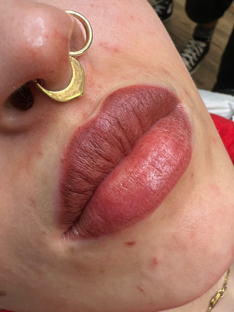 Lip Blushing Cosmetic Lip Tatto