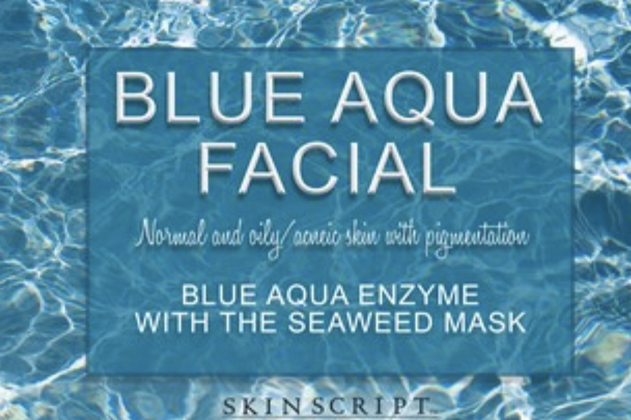 Men’s Blue Aqua Facial