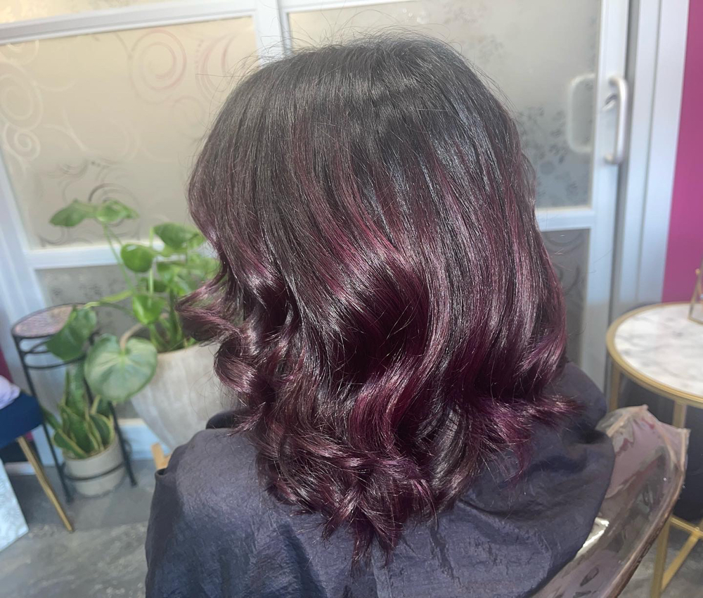 Color Re-Fresher w/Haircut & Style at Waves of Beauty by Salon Euphoria in Frederick, MD