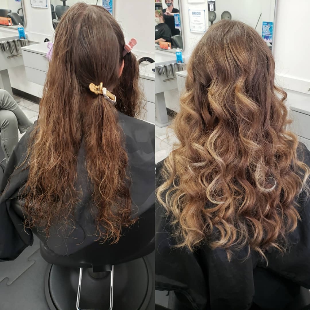 Balayage Technique