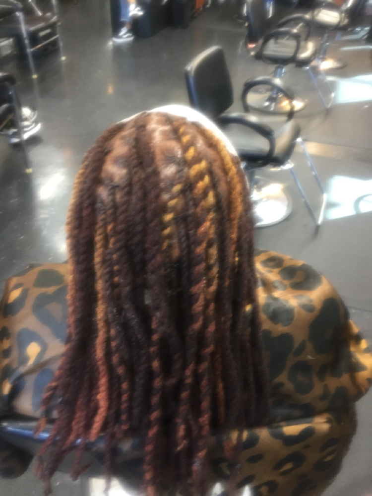 Locs Two Stranded After Retwist