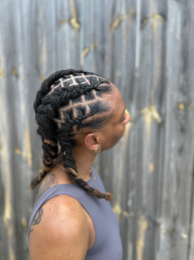 Retwist + Simple Style at The Jah Locs Bar in Atlanta, GA