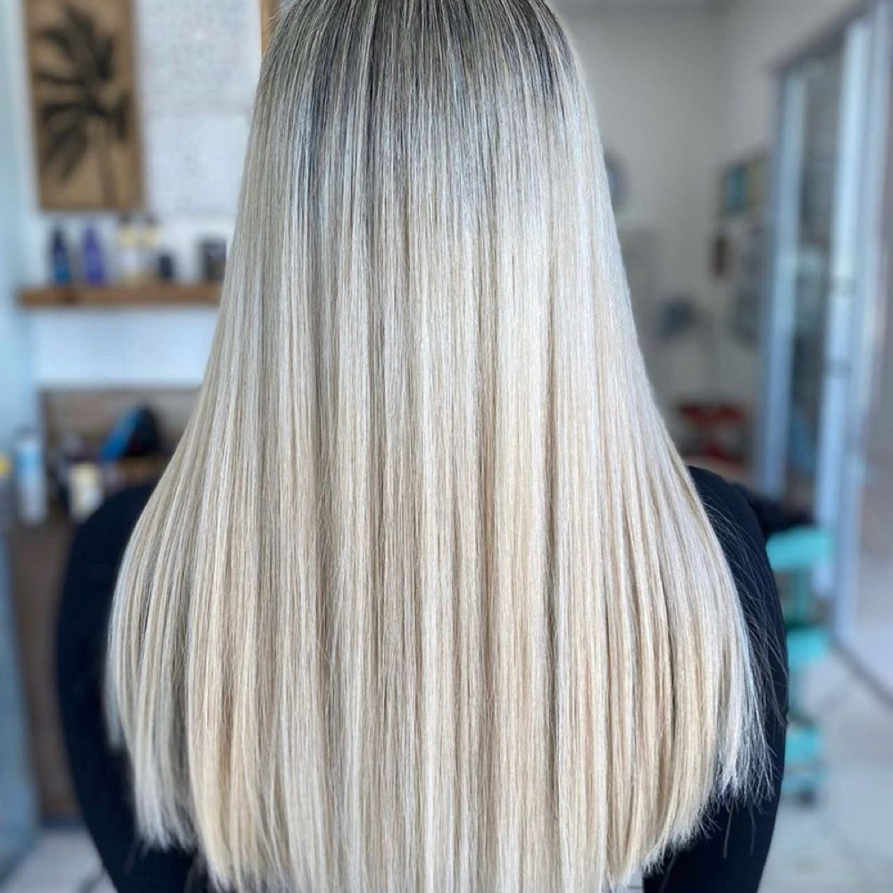 Custom Color Change at Hair By The Blonde Stylist in Brevard, NC