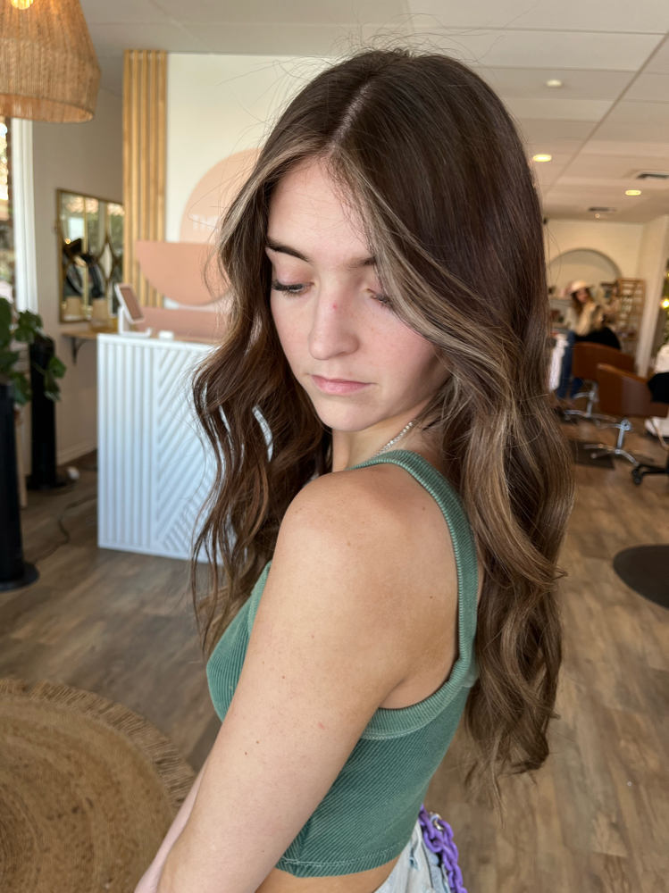 Face Framing Highlights