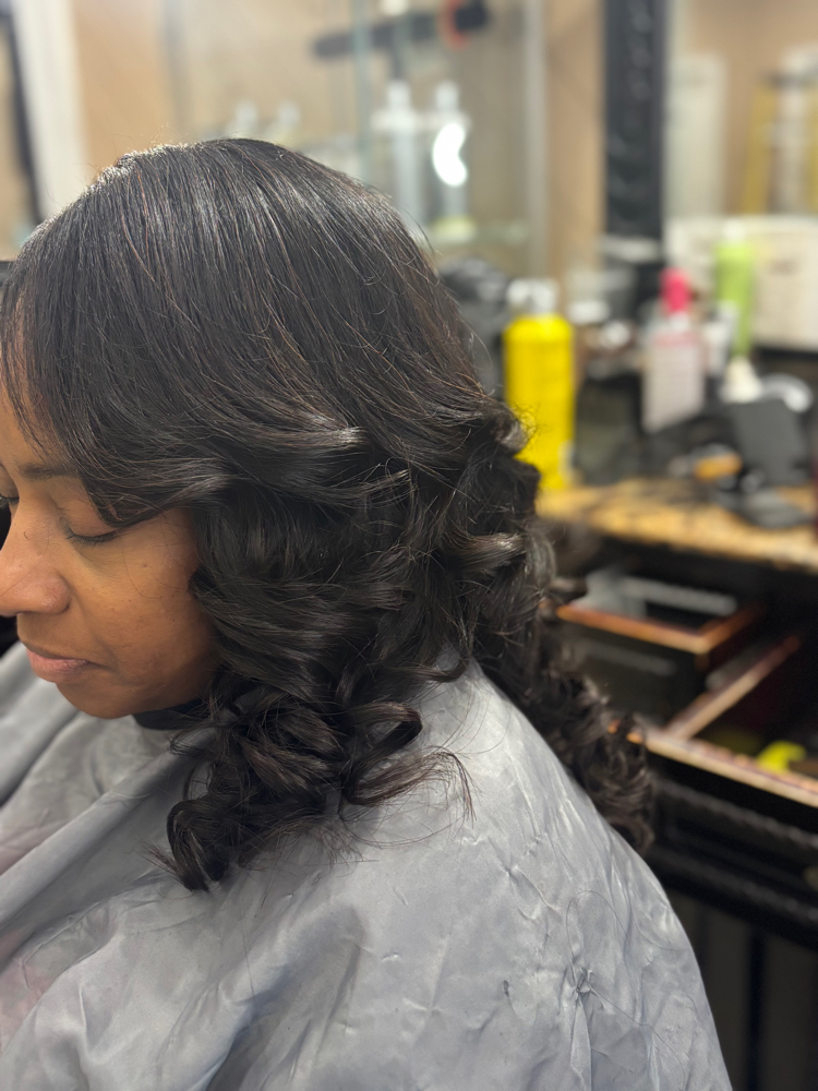 Partial Sew-In at A&K Plush Hair in detroit, MI