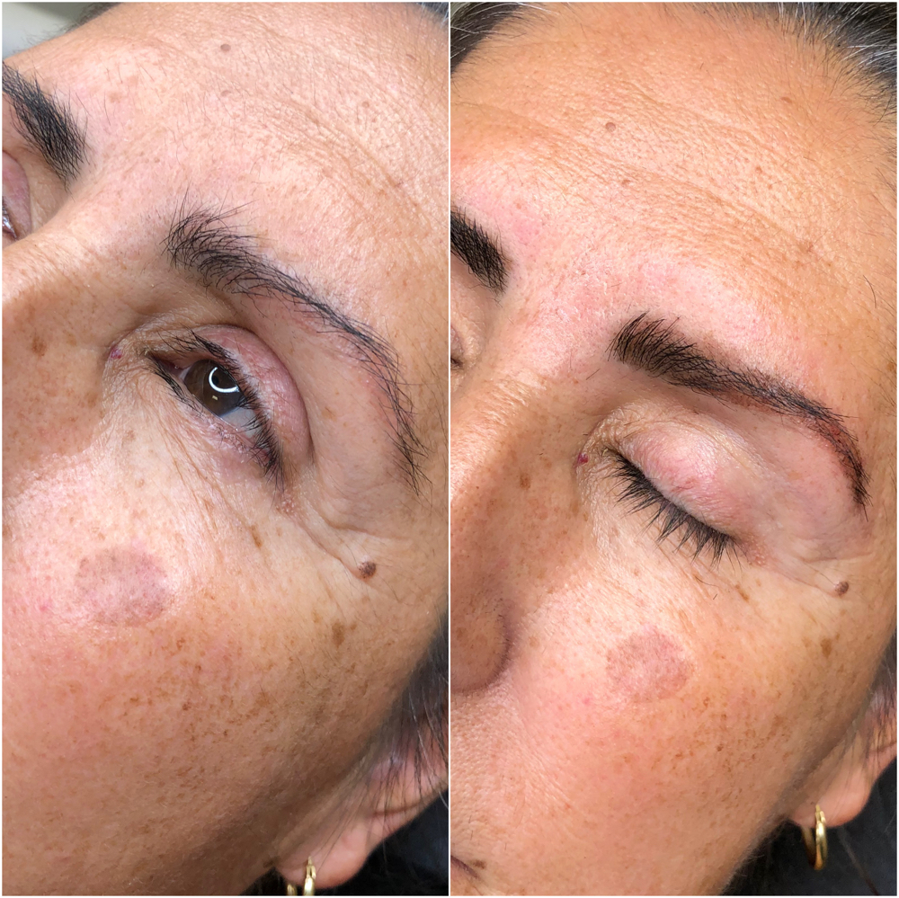 EYEBROW SHAPE WAX AND STAIN