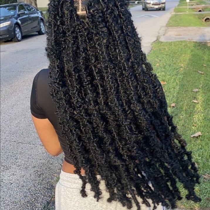 Butterfly locs at T.S.K hair and braiding