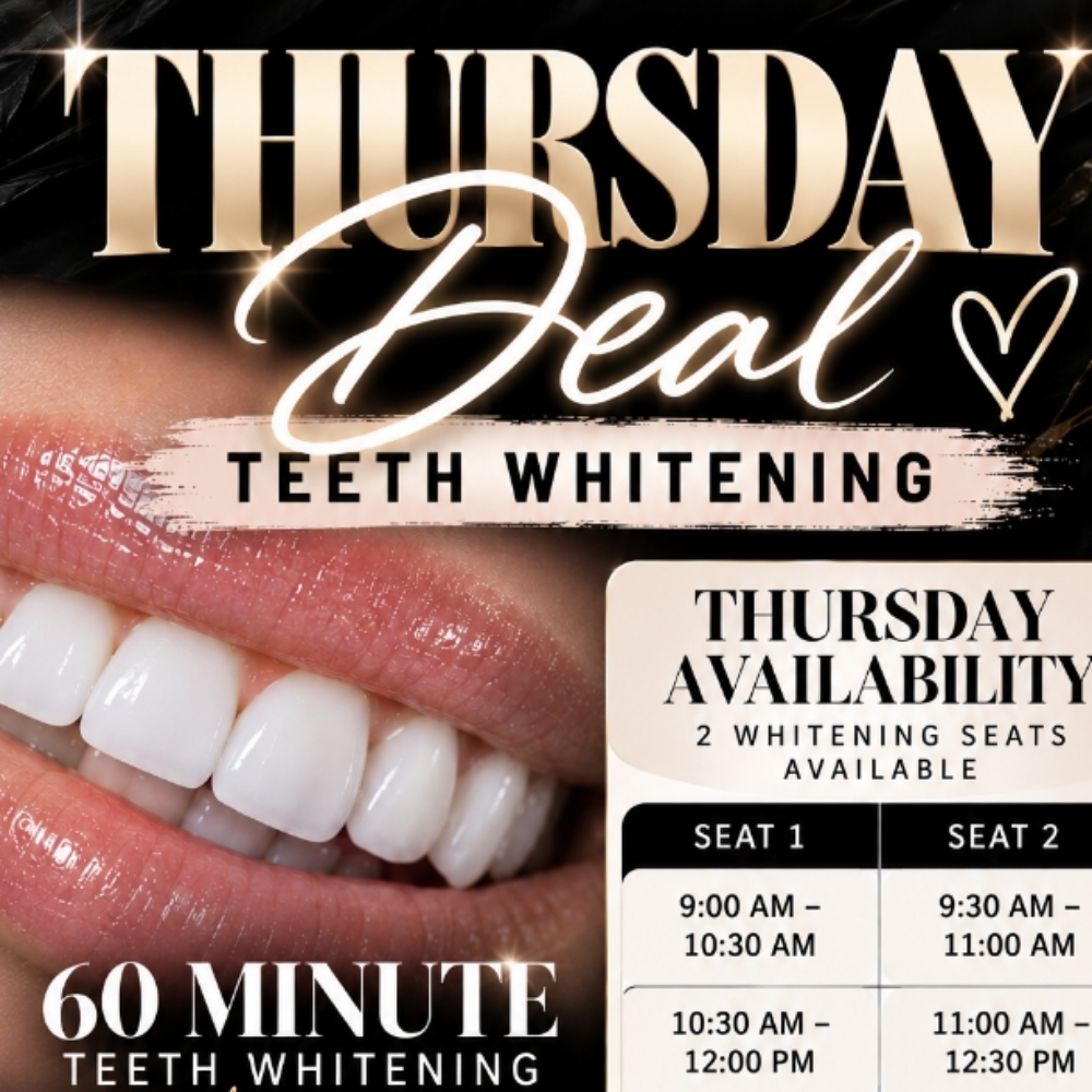 Thursday Teeth Whitening Special at Brighter Smiles by Christina in Moreno Valley, CA