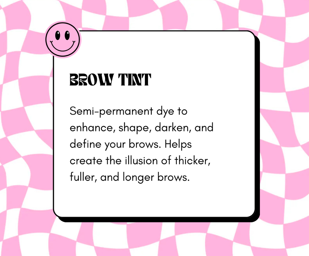 Brow Tinting