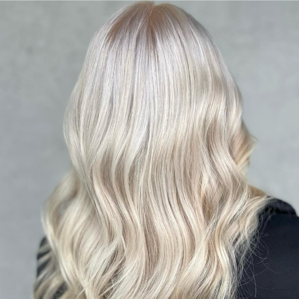 FULL BLEACH TOUCH UP, ROOTS ONLY at Jewell Hair Co. in Lockeford, CA