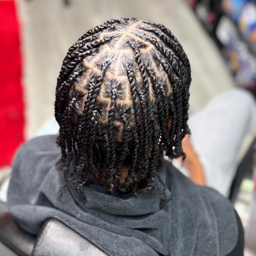 Two Strand Twist (NO LOCS) at Jessi's Place Locs And More in Montgomery Village, MD