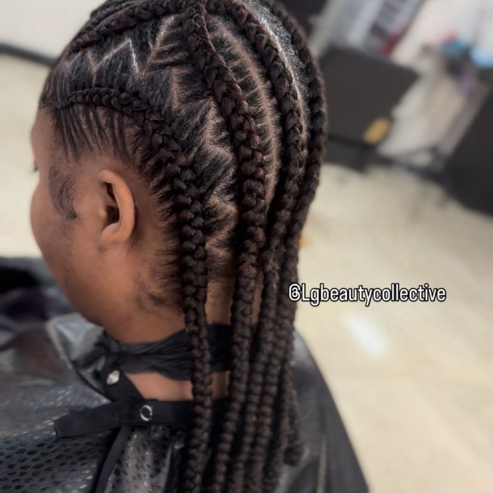 Stitch Braids at Lgbeautycollective in Houston, TX