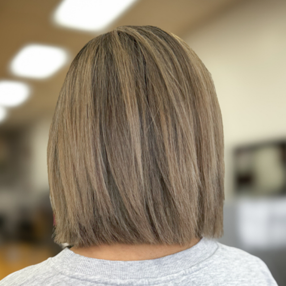 Half Hi Lite at Hair by  Brenna @ Be•you salon in Brockport, NY