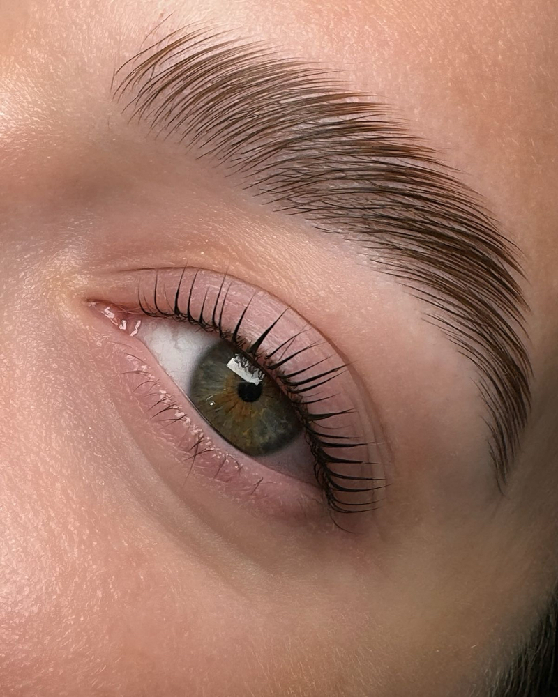 Brow lamination at Bellas Beauty Esthetics in California, CA
