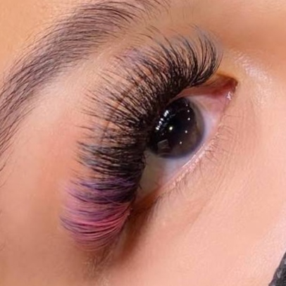 Colored Lashes Add at KIM BEAUTY STUDIO in Burlingame, CA