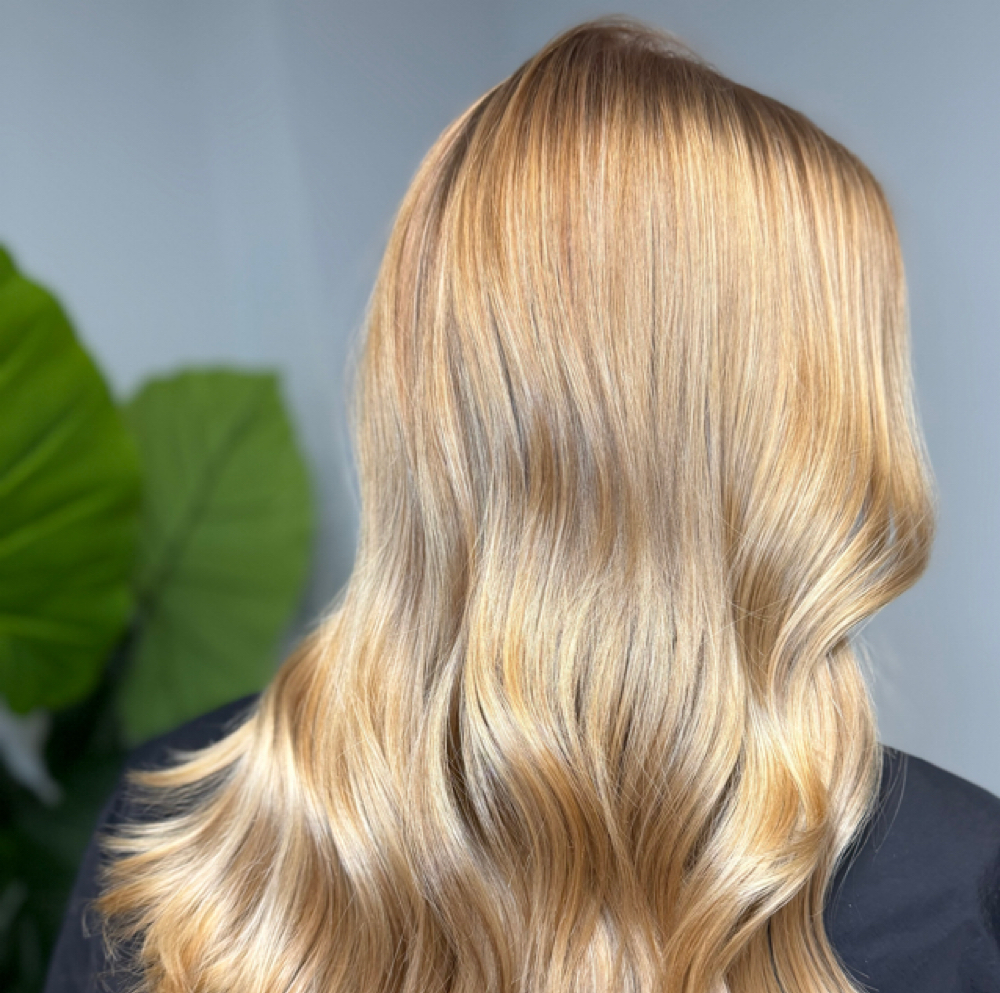Mini Blonding Session at Blended by Hallie in Concord, NH