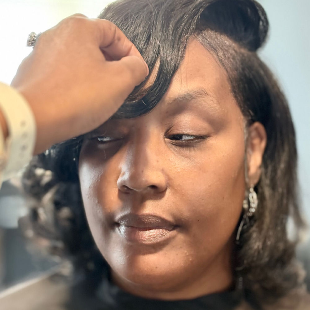 SHAMPOO & STYLE (relaxed Hair) at TIFFINI SHEREE STUDIOS GRAND RAPIDS LLC in KENTWOOD, MI