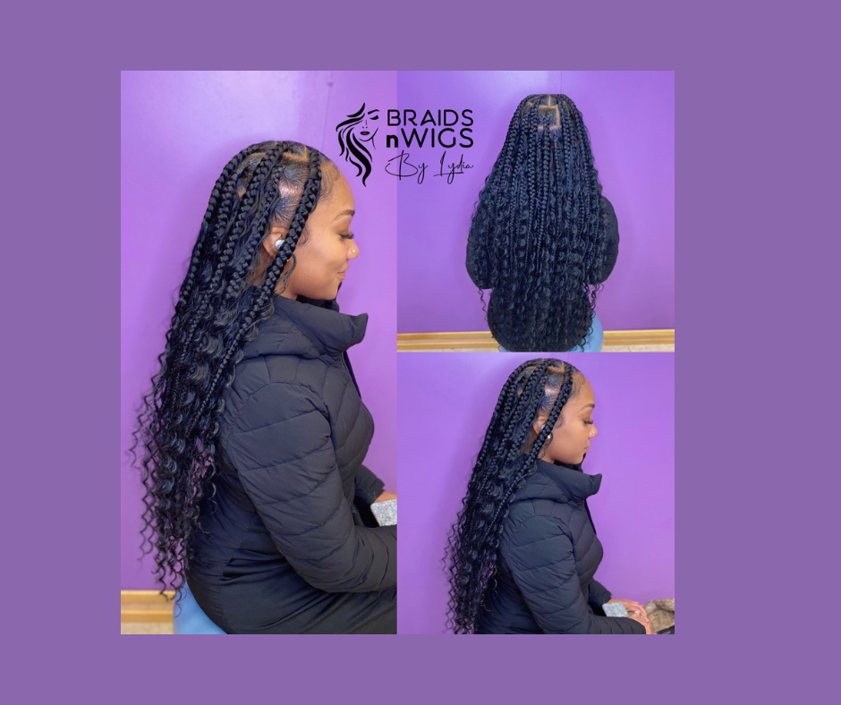 JUMBO BOHO/GIPSY KNOTLESS BRAIDS