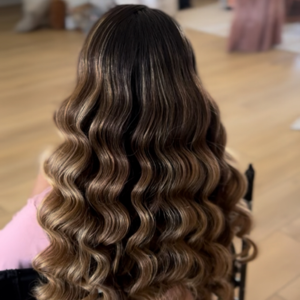 Hollywood/ Glam Waves at Selena Ibarra in Bakersfield, CA