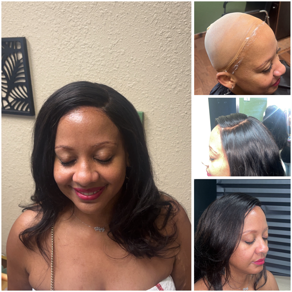 lace wig install