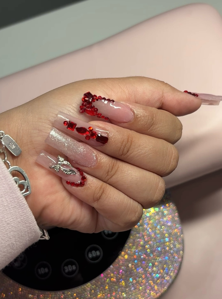 Long Nail Set at Nails By Yailinn in Olive Branch, MS