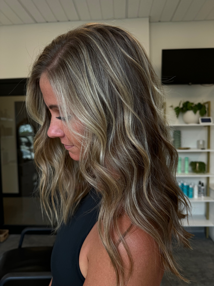 Partial Balayage / Foilyage + Cut