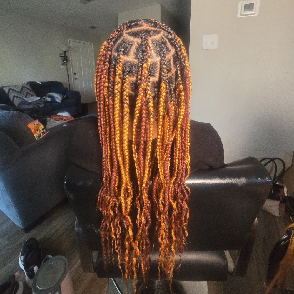 Medium Knotless at Nappe Locs in Fayetteville, NC