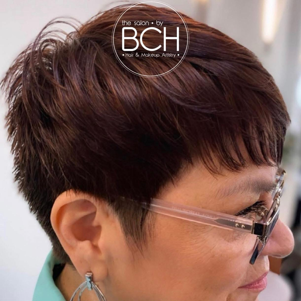 Short Length Haircut: i.e.- pixie.