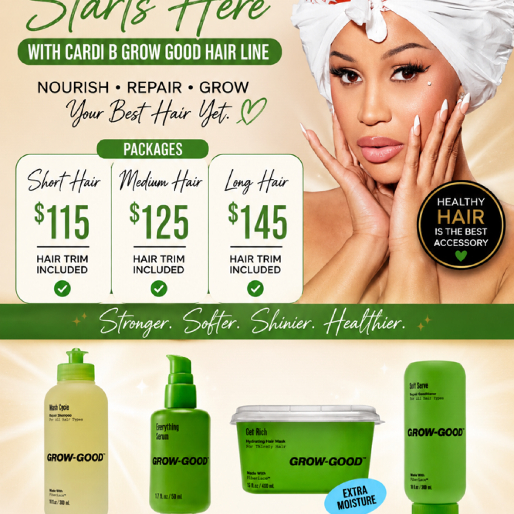 Grow Good Package Short Hair at Dominican Beauty Bar in Knightdale, NC