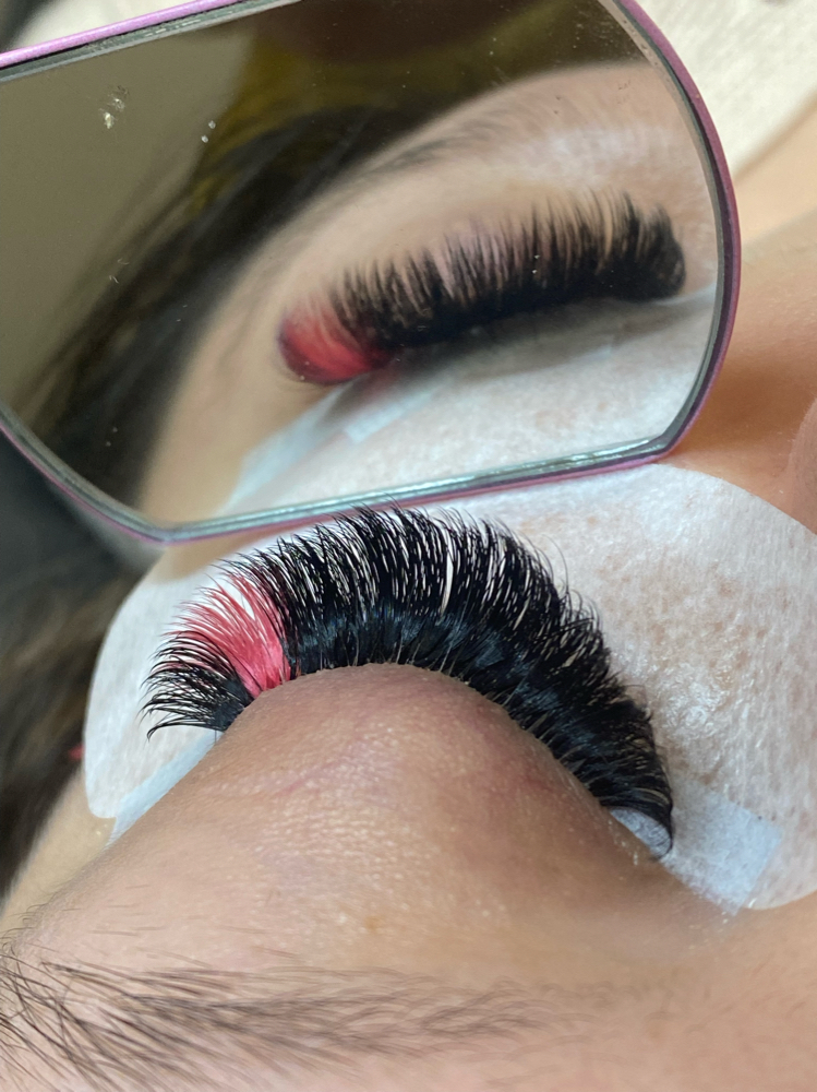 Colored Lashes - Add On