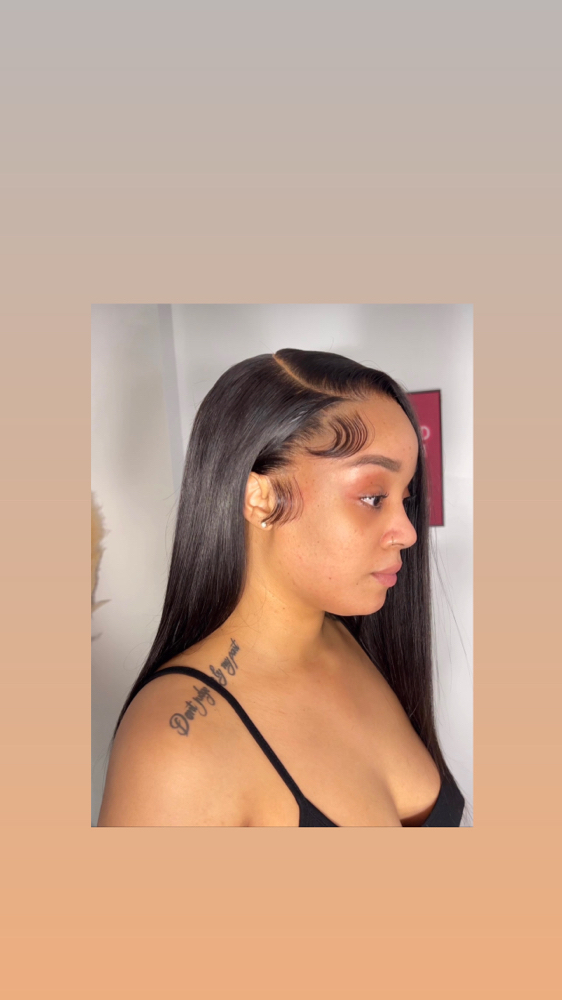 Lace Frontal Wig Install “ Babyhair