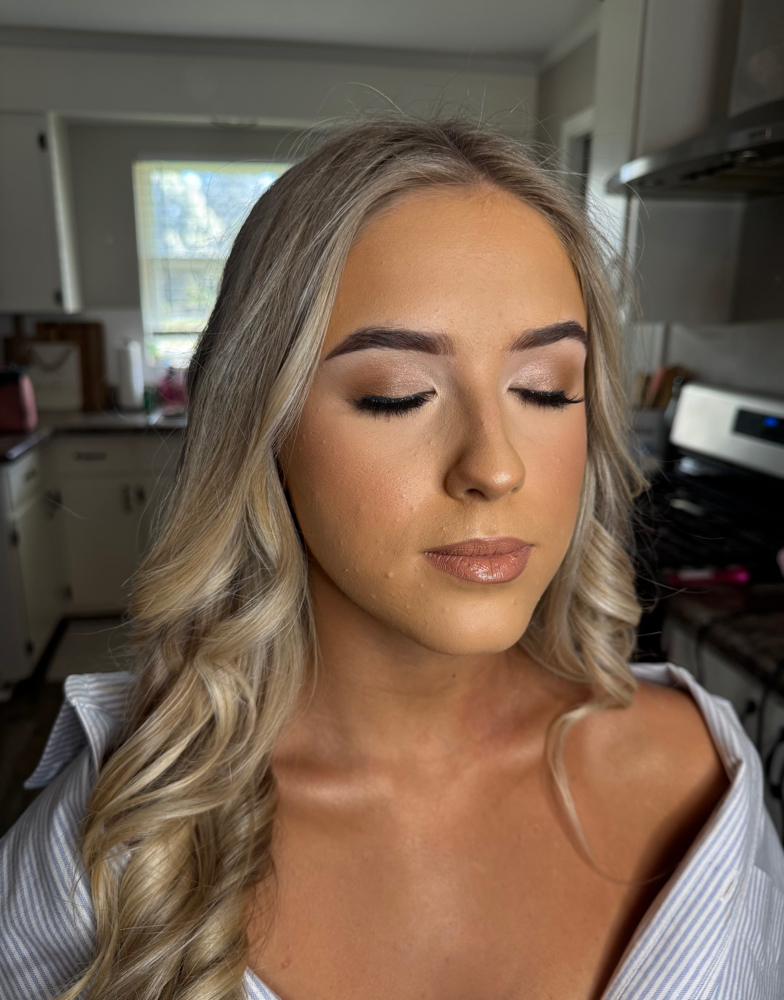 “Day of” Bridal Makeup at Kelsey Andrews Makeup Artist in chickasaw, AL