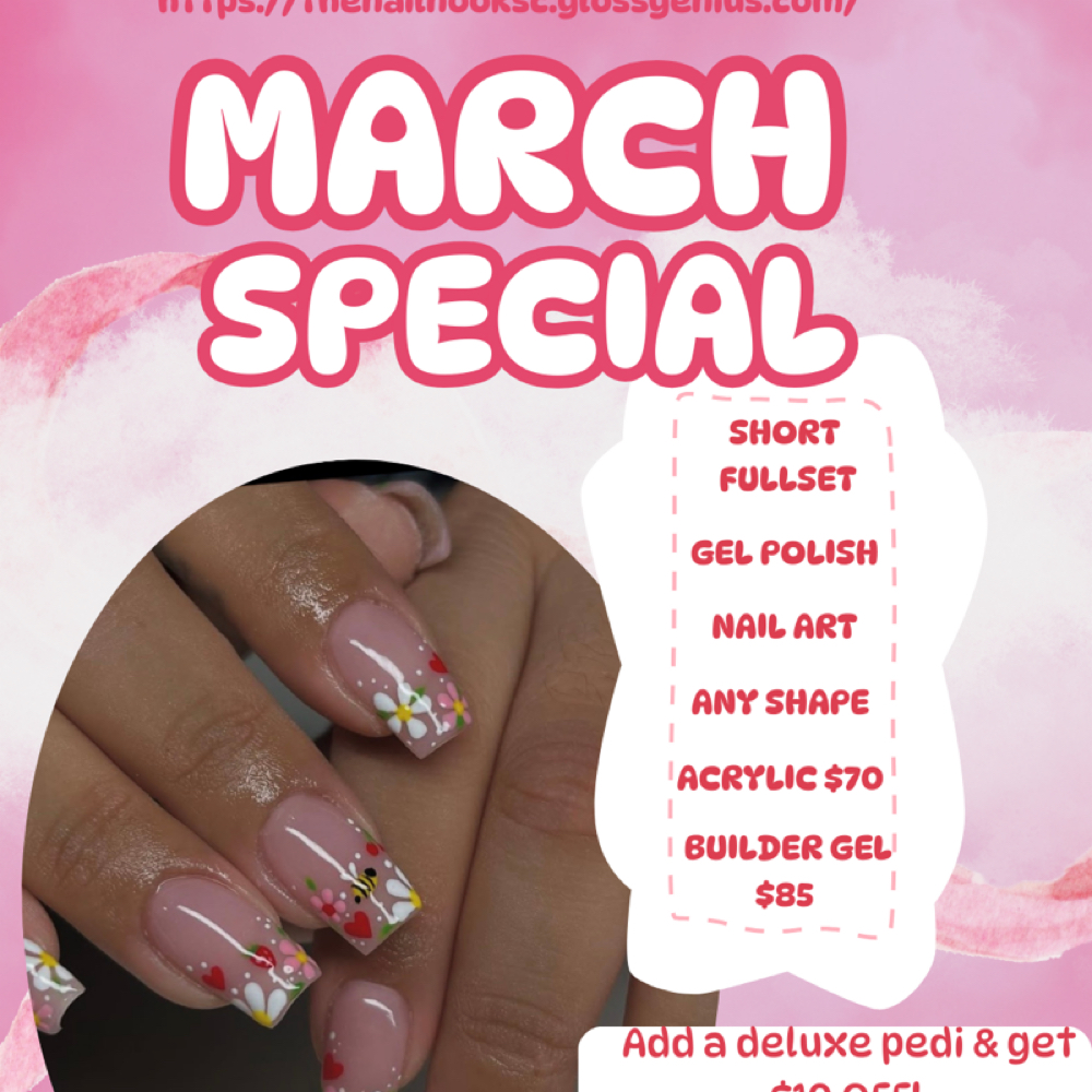 ✨MARCH SPECIAL ✨ at The Nail Nook in Summerville, SC