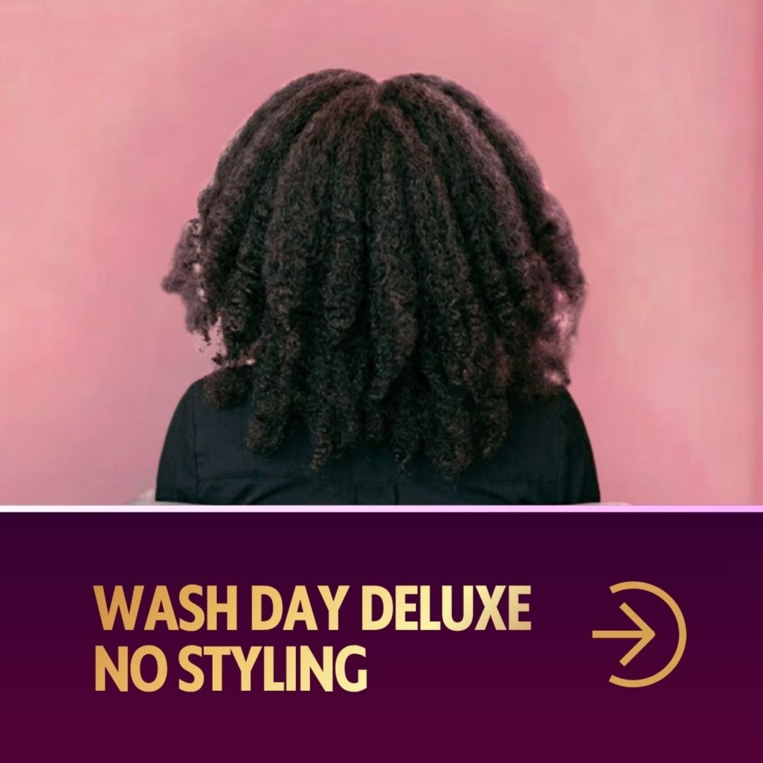 Wash Day Deluxe No Styling at Her Mane Therapy in Lewisville, TX