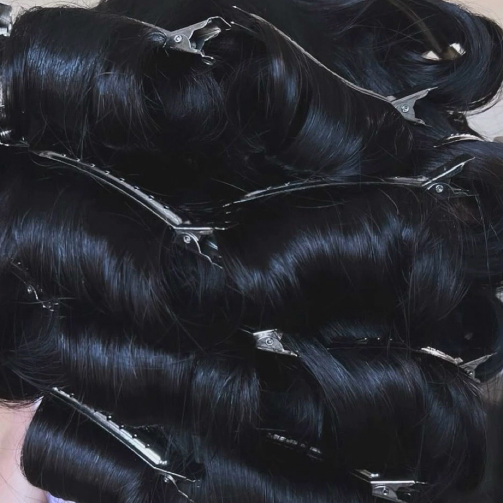 Premium Blowdry Add On at Honey & Leather in Jacksonville, NC